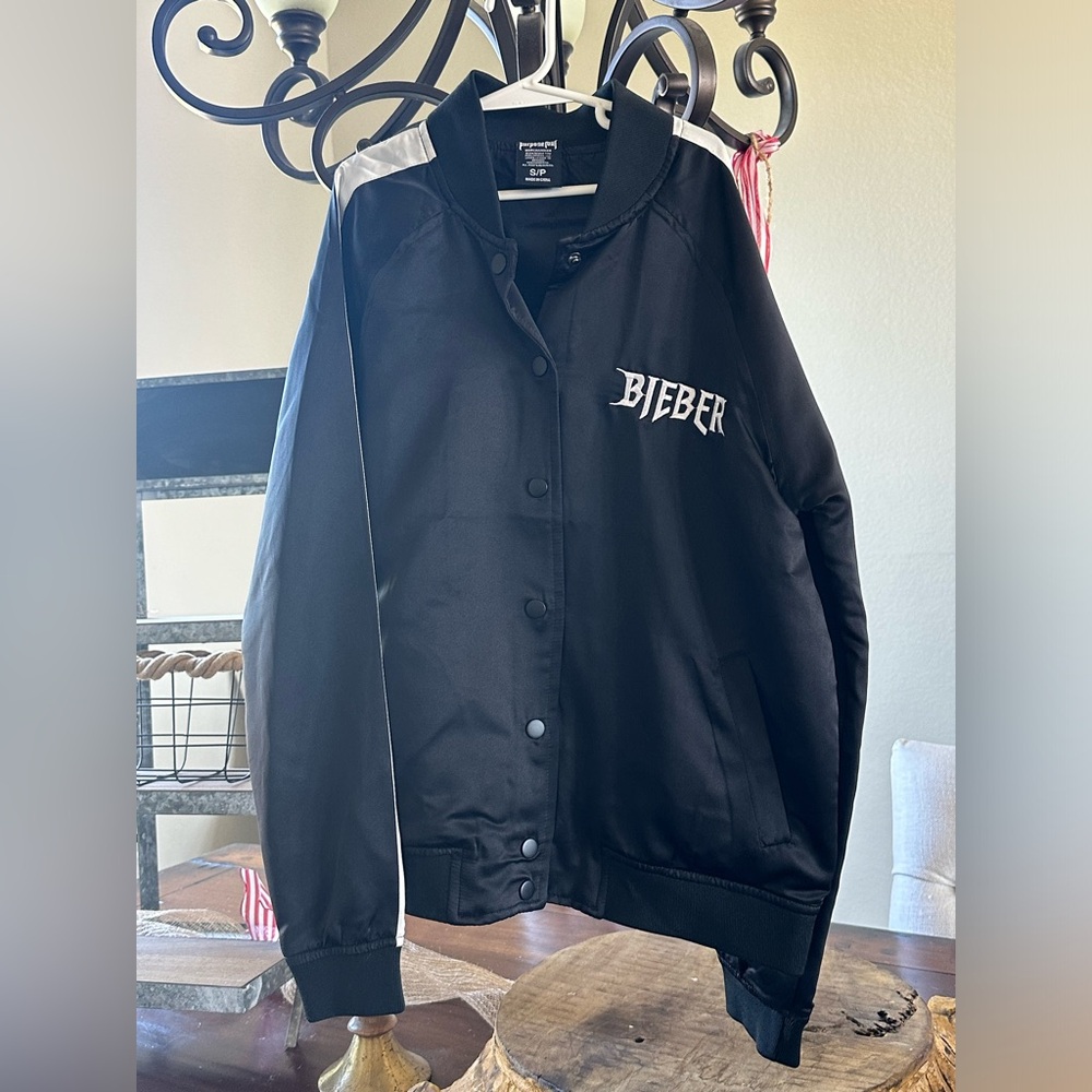 Justin Bieber Purpose Tour Satin bomber
